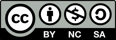Licence Creatives Commons Attribution - Utilisation non commerciale - Partage dans les mêmes conditions 4.0 International